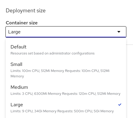 Container Sizes