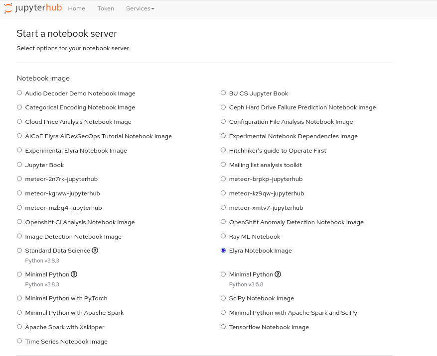 JH Notebook Server