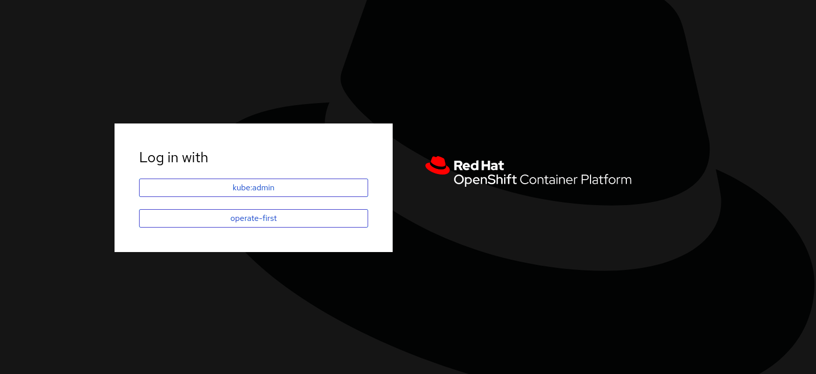 Cluster Login Page