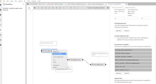 pipeline nodes